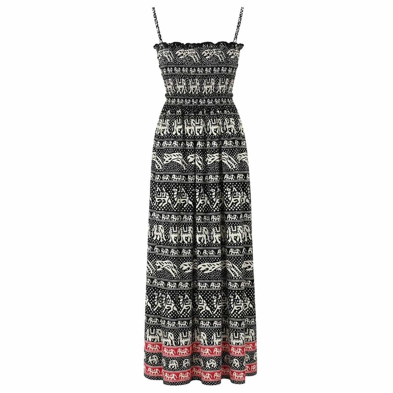 elephant print maxi dress Black & White – FinalSaleOutlet Formal Dresses Von Maur while the back zipper graffiti dress Size:3/Medium