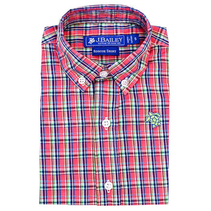 Banbury Plaid Roscoe Button Down Shirt