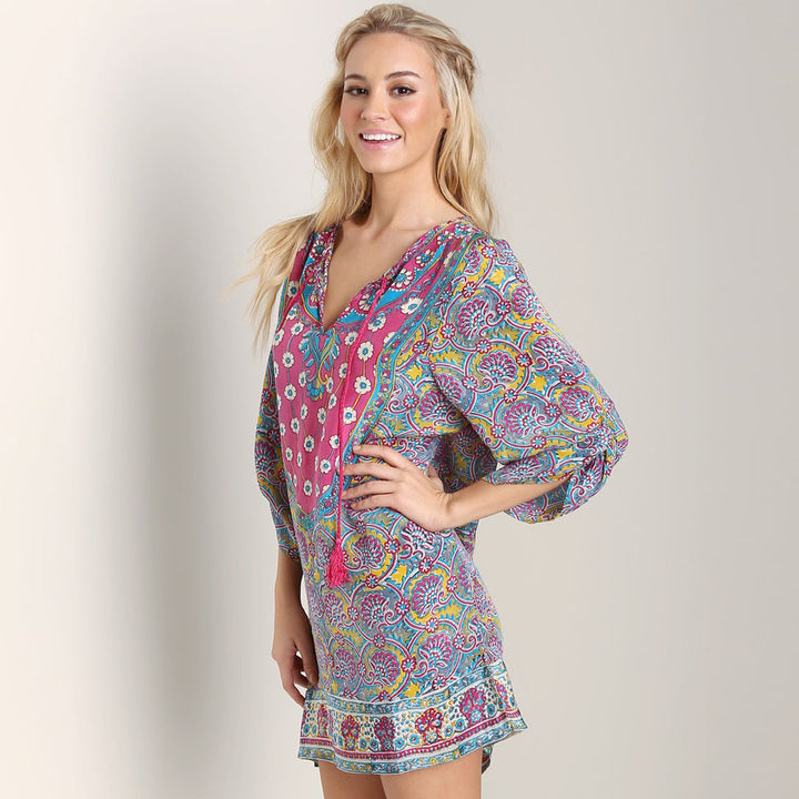 Sarita Tunic ~ Rose 