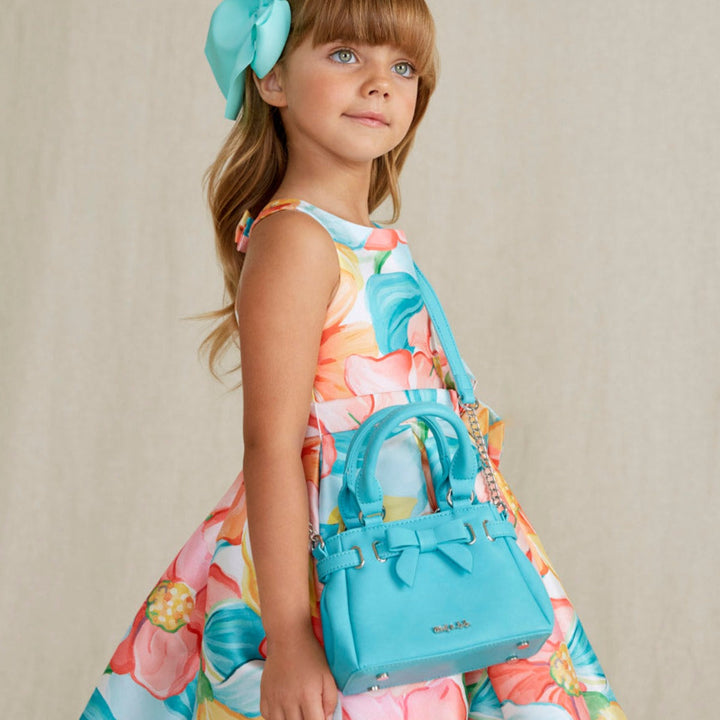 Turquoise Loop Handbag