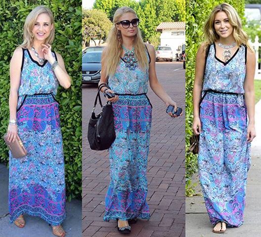 Norah Dress ~ Water Drops