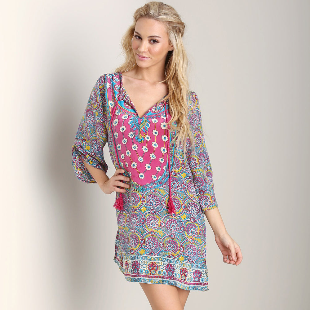 Sarita Tunic ~ Rose 