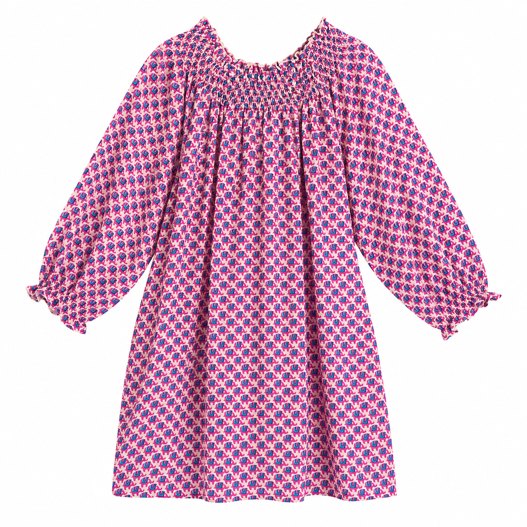 Pink Elephant Naomi Tunic
