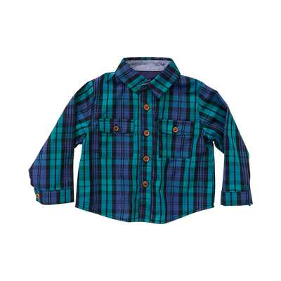 Blackwatch Tartan Baby Jack Shirt