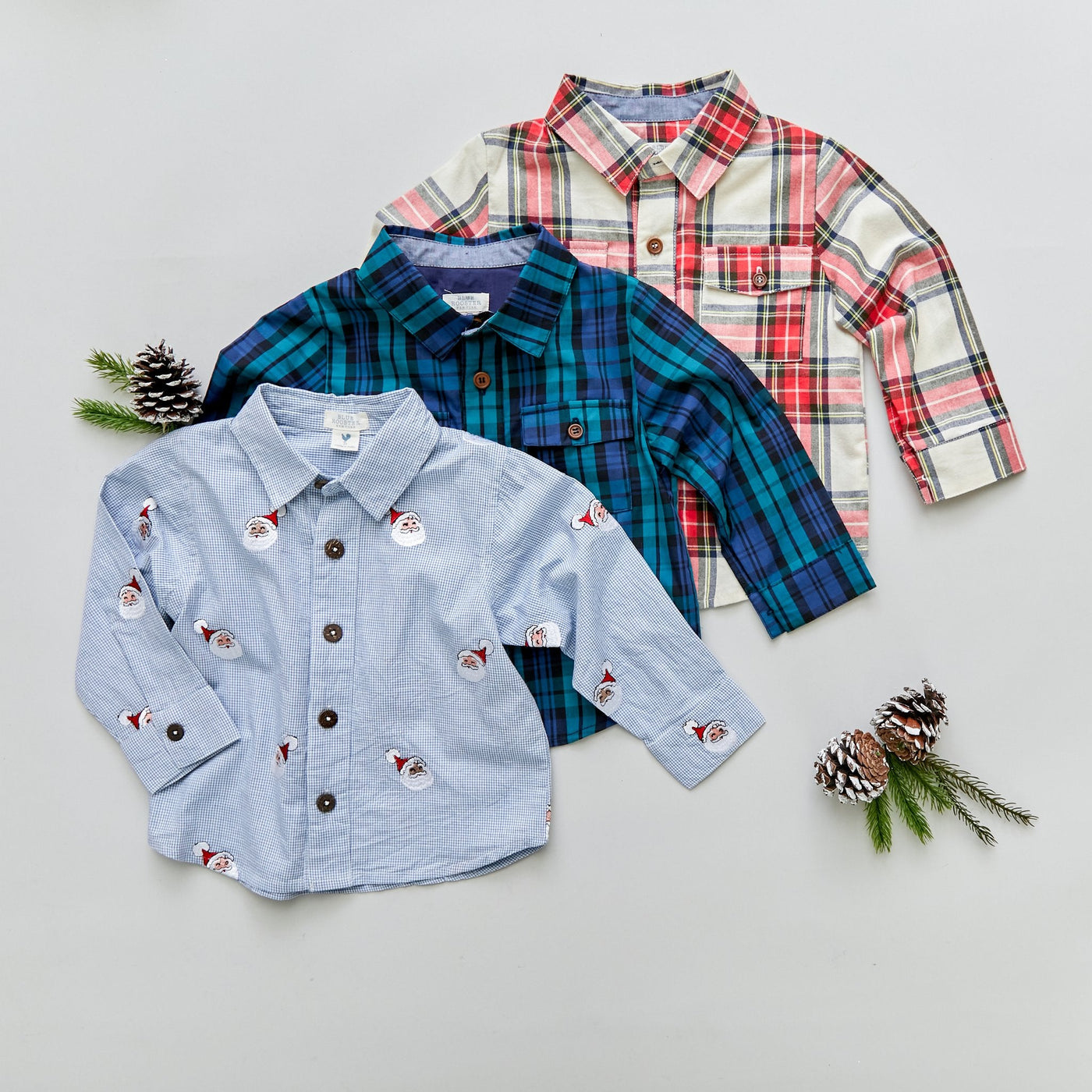 Blackwatch Tartan Baby Jack Shirt