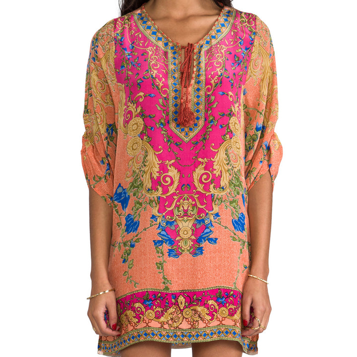 Coral Chloe Dress