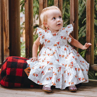 Antique White Santas Baby Jennifer Dress