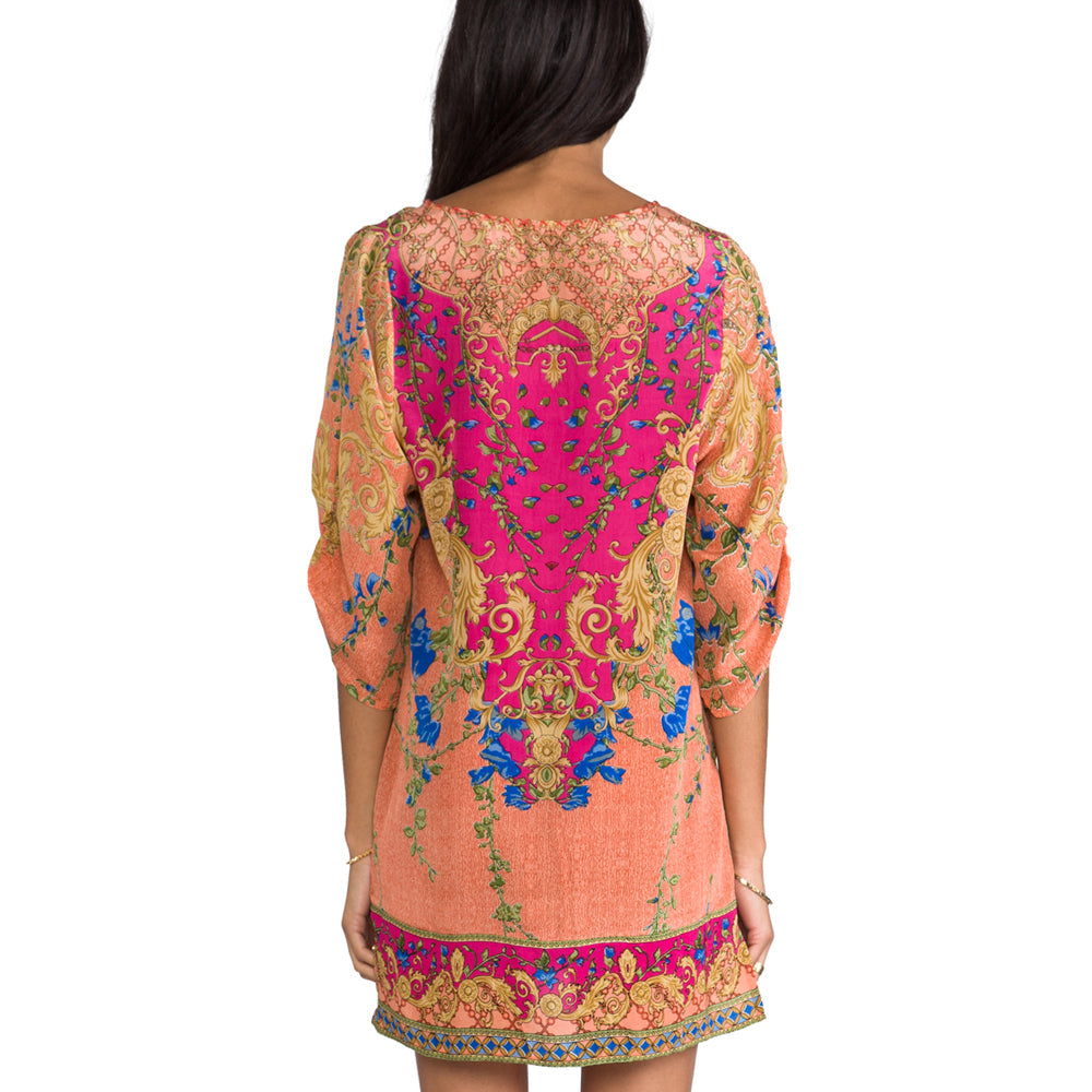 Coral Chloe Dress