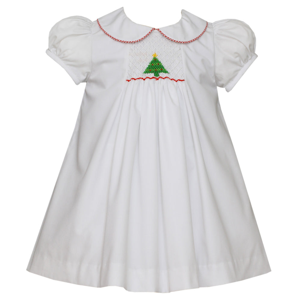 White Christmas Trees Float Dress