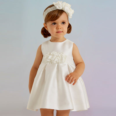 White Mikado Dress